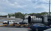 Gobierno de Monterrey refuerza limpieza de rejillas para prevenir inundaciones