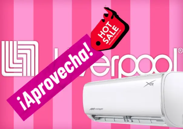 Hot Sale de Liverpool: Aire acondicionado inverter Mirage con 44% de descuento