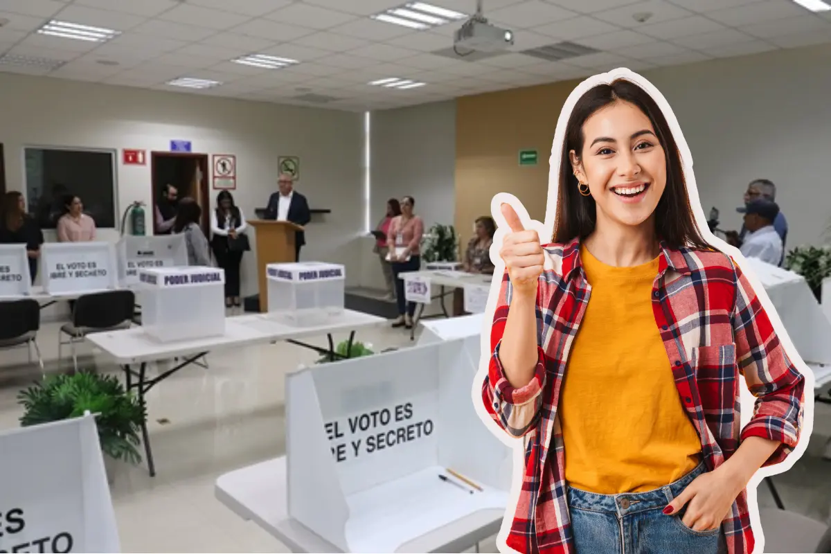 Estas casillas permiten votar en algunas categorías judiciales, aunque no se puede participar en todas las elecciones si no se está en la sección correcta./Foto: INE Baja California/ Canva