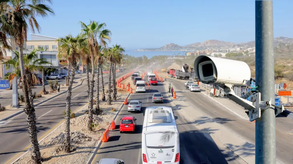 ¿Instalarán cámaras en la Glorieta Fonatur? Así buscan monitorear el tráfico en Los Cabos