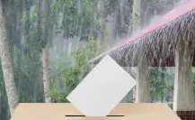 Pronostican lluvias fuertes en el cierre de las elecciones al Poder Judicial en Nuevo León