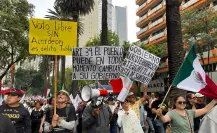 Marchan en CDMX contra Elecciones Judiciales; piden voto sin acordeón