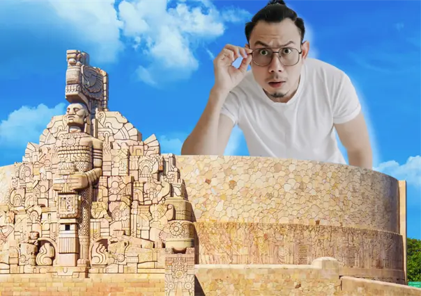 El monumento de Yucatán que cuenta la historia de México tallada en piedra