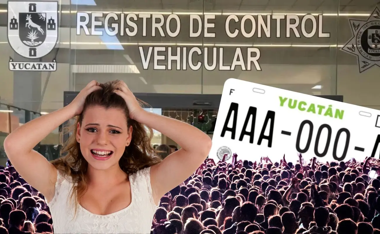 ¿Cuándo inicia el reemplacamiento 2025 en Yucatán? Foto: SSP | Canva