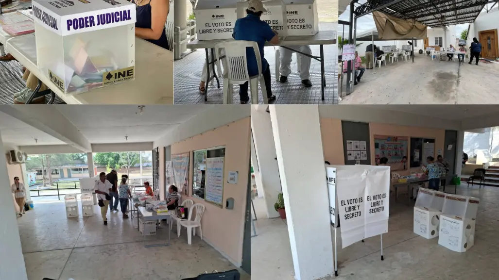 ¿Baja participación en las elecciones judiciales históricas? esto se ve en las casillas