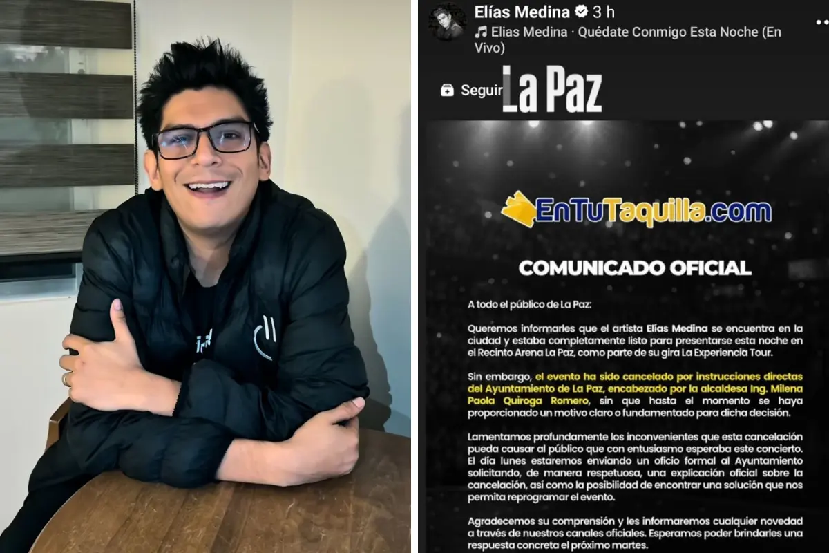Foto: Elías Medina / IG.
