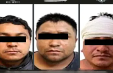 Caen tres secuestradores en Edomex: pasarán 60 años en prisión