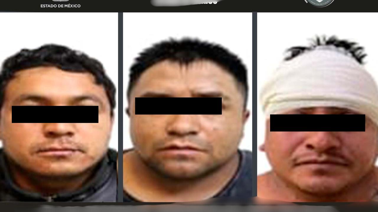 Caen tres secuestradores en Edomex: pasarán 60 años en prisión