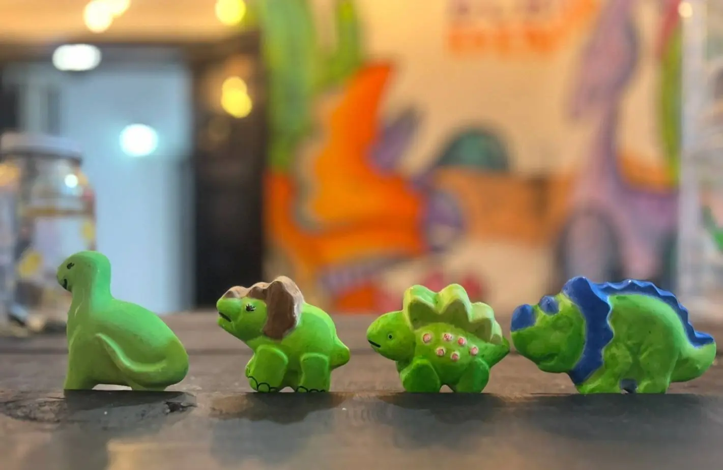 Dinosaurios en Saltillo. Foto de Bubble Dino.