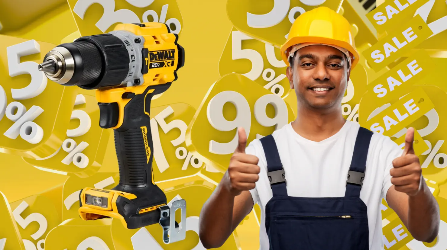 AliExpress tiene este destornillador DeWalt con el 62% de descuento. Foto: Canva | AliExpress.