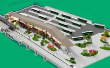 Así lucirá la nueva estación Exposición de la Línea 1 del Metro en Nuevo León