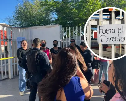 Cierran primaria Julio Torri, manifiestan padres de familia alto riesgo a la salud en Saltillo 