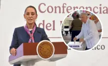 Claudia Sheinbaum reacciona a la reaparición de AMLO: “Nos dio mucho gusto verlo”