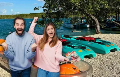 Este club de playa da acceso a la Laguna de Siete Colores por menos de 100 pesos