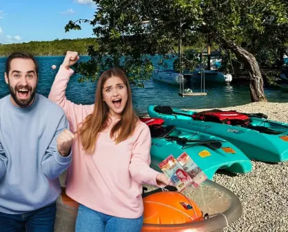 Este club de playa da acceso a la Laguna de Siete Colores por menos de 100 pesos