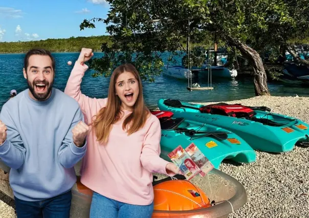 Este club de playa da acceso a la Laguna de Siete Colores por menos de 100 pesos