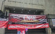 CNTE retoma diálogo con el Gobierno Federal tras 19 días de paro y plantón en el Zócalo de CDMX
