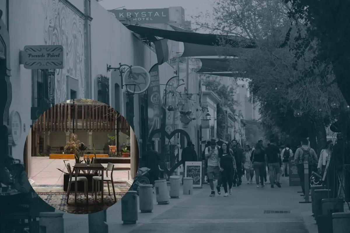 El Barrio Antiguo ha experimentado una transformación notable gracias a la presencia de restaurantes con una propuesta vintage. Foto: Samira Sánchez / Ya no se que mas comer en Monterrey