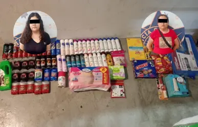 Detienen a dos mujeres por robo en tienda de conveniencia en Guadalupe