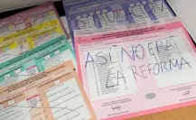 “Falta Grupo Fugitivo”: Decenas de boletas rayadas en elección judicial en Tamaulipas