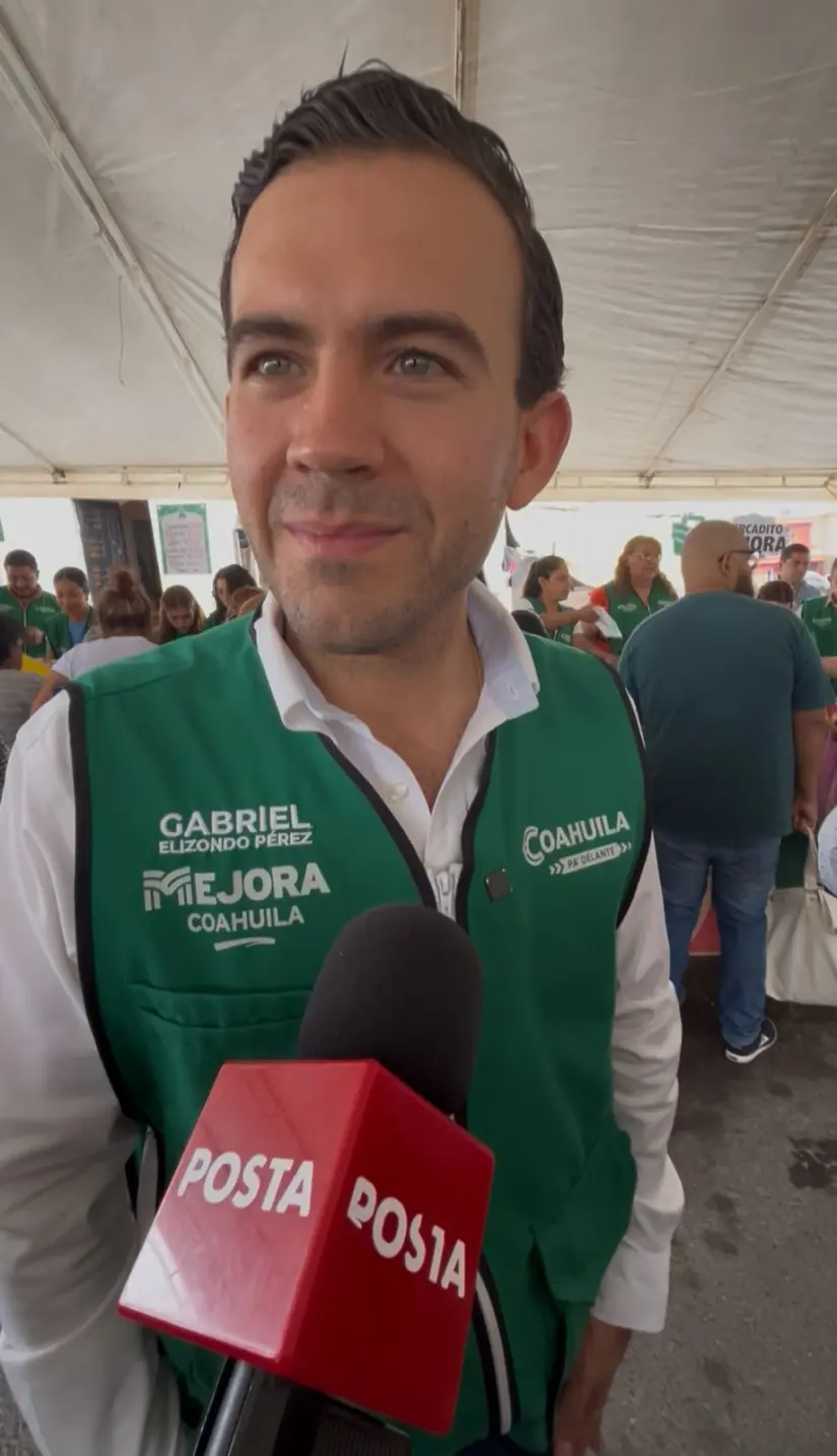 POSTA Coahuila en entrevista con el coordinador de Mejora Coahuila, Gabriel Elizondo / Foto: Marco Juárez 