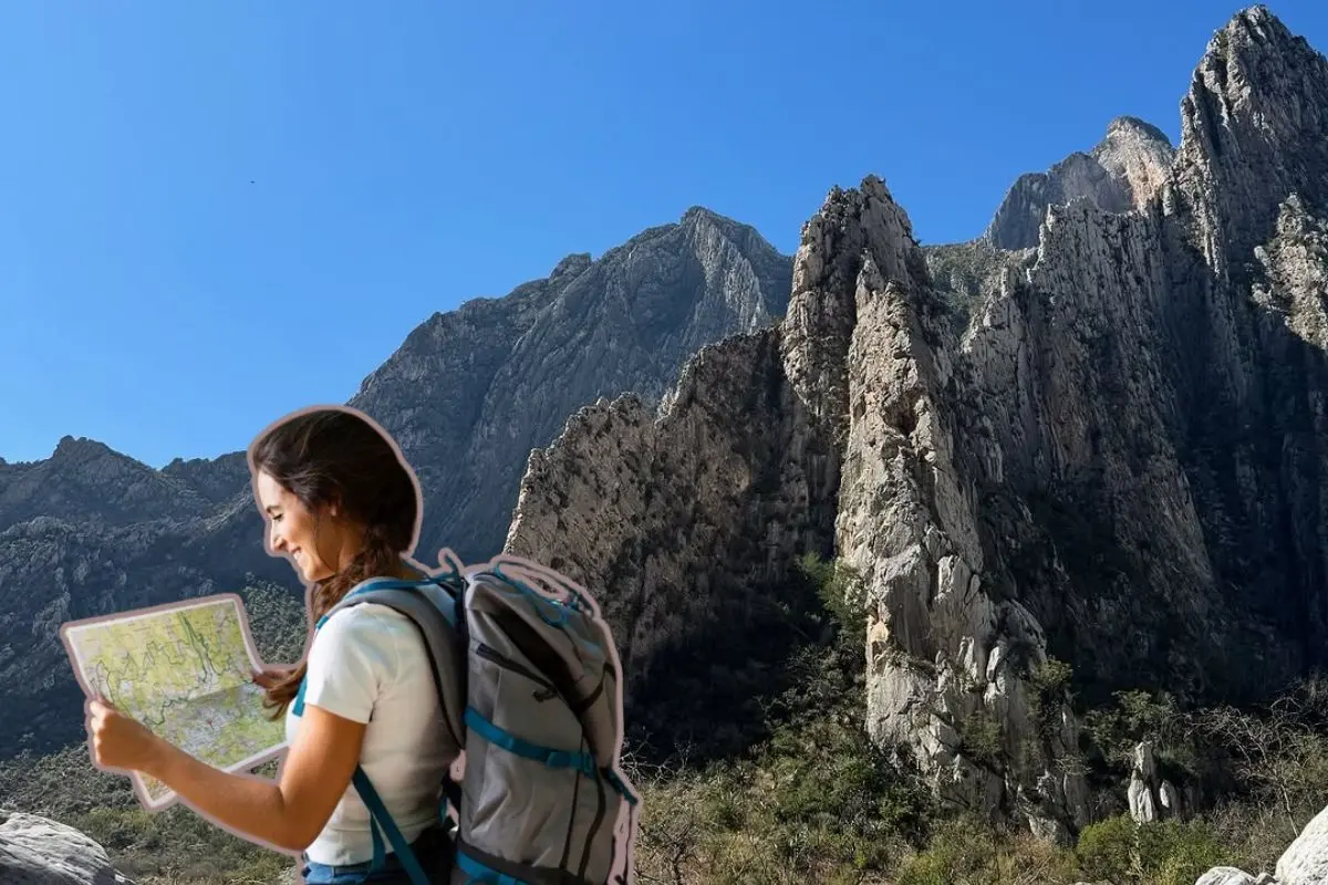 El Cañón de Guitarritas se localiza dentro del Parque Ecológico La Huasteca, en el municipio de Santa Catarina, Nuevo León. Foto: @arturo_fernandez____ / CANVA