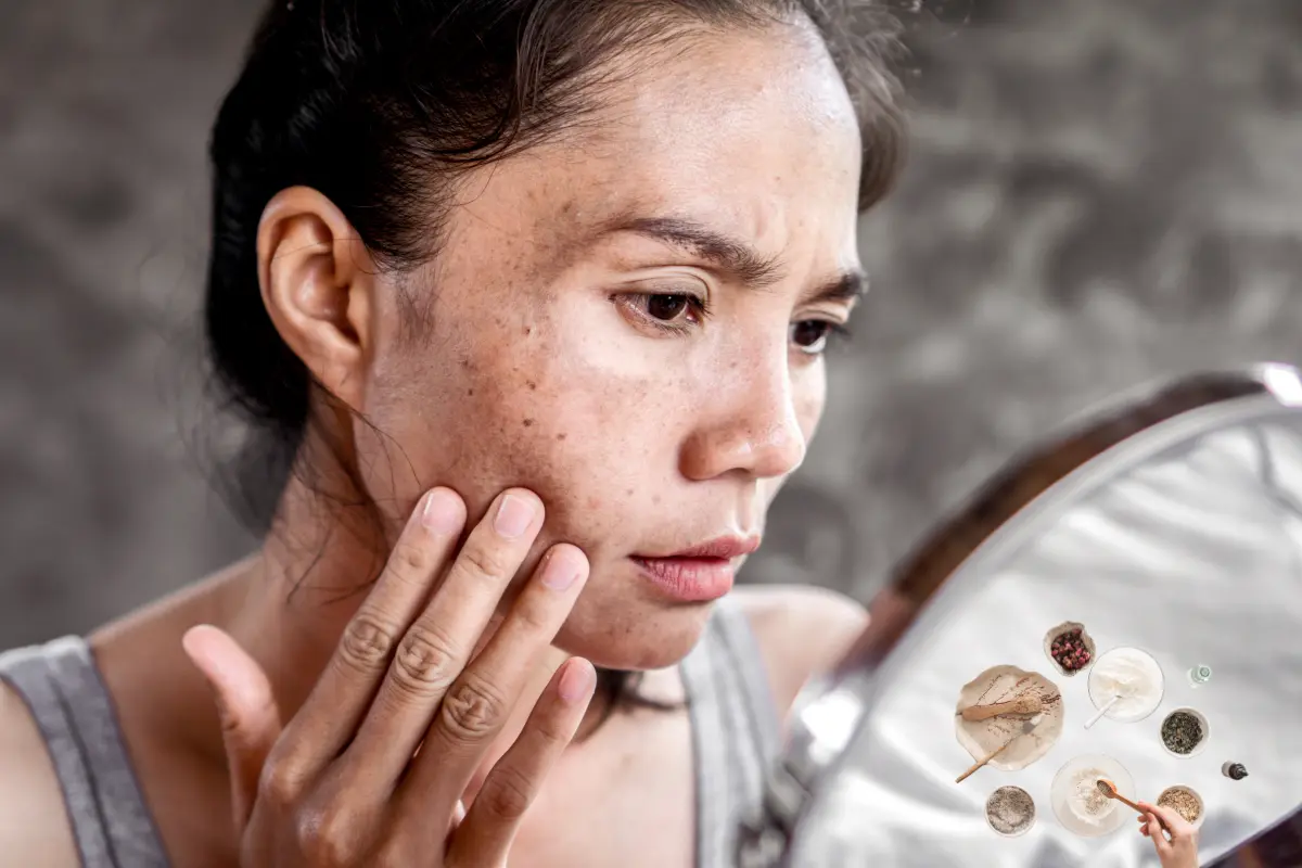 Los ingredientes naturales son un aliado para combatir las manchas causadas por el sol. Foto: Canva