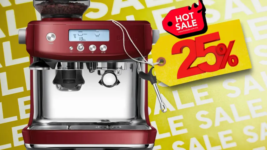 Hot Sale en Amazon: cafetera Breville Barista Pro con el 25% de descuento