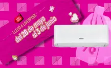 Hot Sale en Liverpool: mini split Hisense con el 51% de descuento