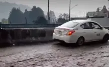 La Marquesa y la México-Toluca quedan bajo el agua por las intensas lluvias