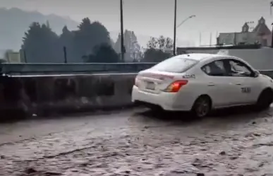 La Marquesa y la México-Toluca quedan bajo el agua por las intensas lluvias