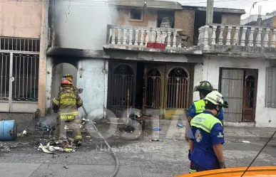 Incendio en San Nicolás de los Garza provoca movilización tras descuido en domicilio