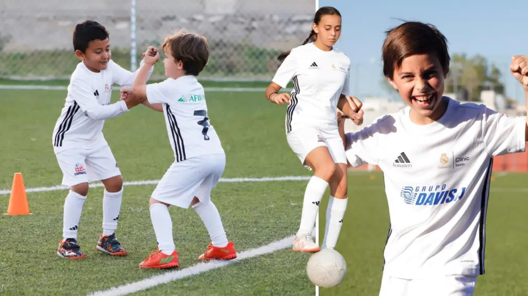 La Fundación Real Madrid regresa a Querétaro con una clínica de fútbol para niñas y niños