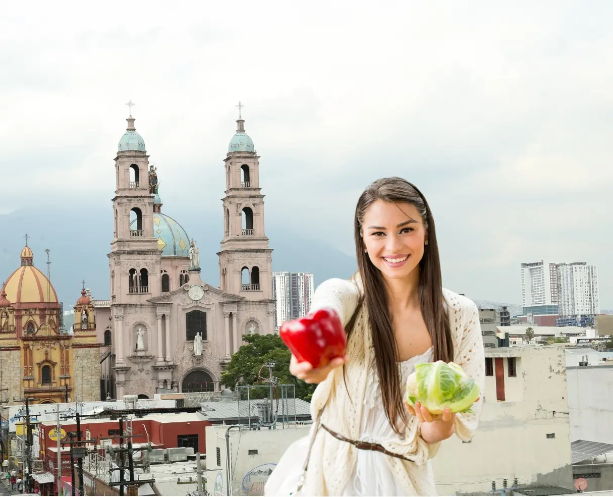 El Mercado del Norte se estableció en una zona estratégica de Monterrey. Foto: Canva.
