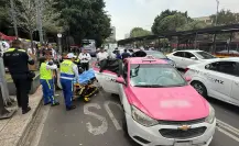 Policía de tránsito asiste parto en vía pública en el Centro Histórico de la CDMX