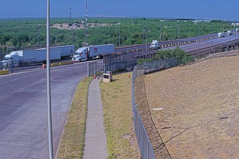 Poca fila en el puente Comercio Mundial |Foto: cámaras