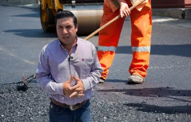 Raúl Cantú arranca obras de pavimentación en colonia Laureles de Salinas Victoria