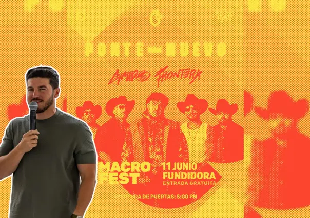 Samuel García anuncia concierto gratuito de Grupo Frontera en Parque Fundidora