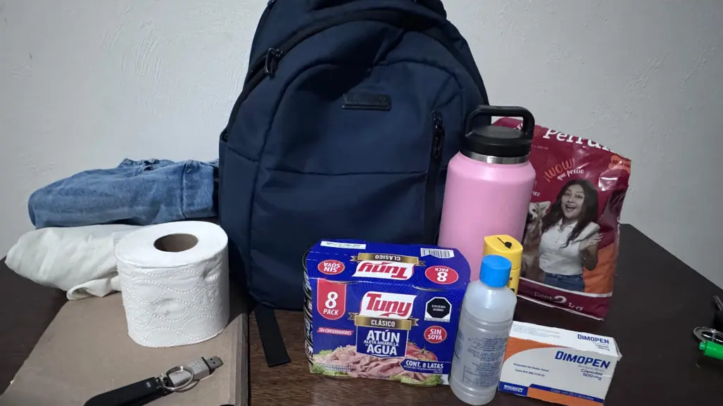 ¿Qué debo llevar en la mochila de emergencias en esta temporada de huracanes en Yucatán?