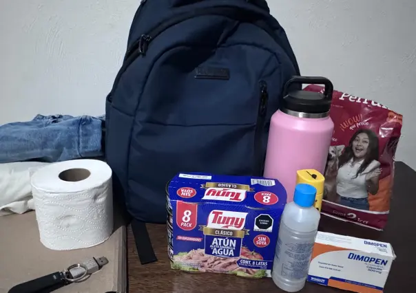 ¿Qué debo llevar en la mochila de emergencias en esta temporada de huracanes en Yucatán?