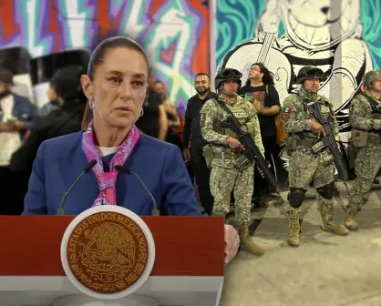 Operativo en Multiforo Alicia desata revisión de protocolos del Ejército, anuncia Sheinbaum