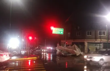 Granizo y lluvias paralizan el Edomex: calles y hospitales bajo el agua