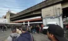 Lluvias colapsan Línea A y disparan tiempo de traslado en el oriente de CDMX