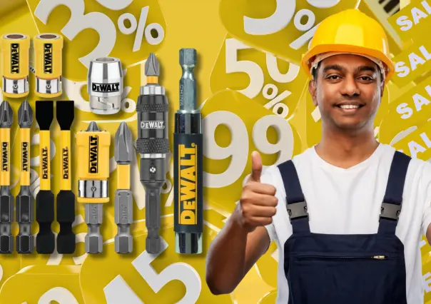 AliExpress tiene este kit de herramientas DeWalt por solo 300 pesos