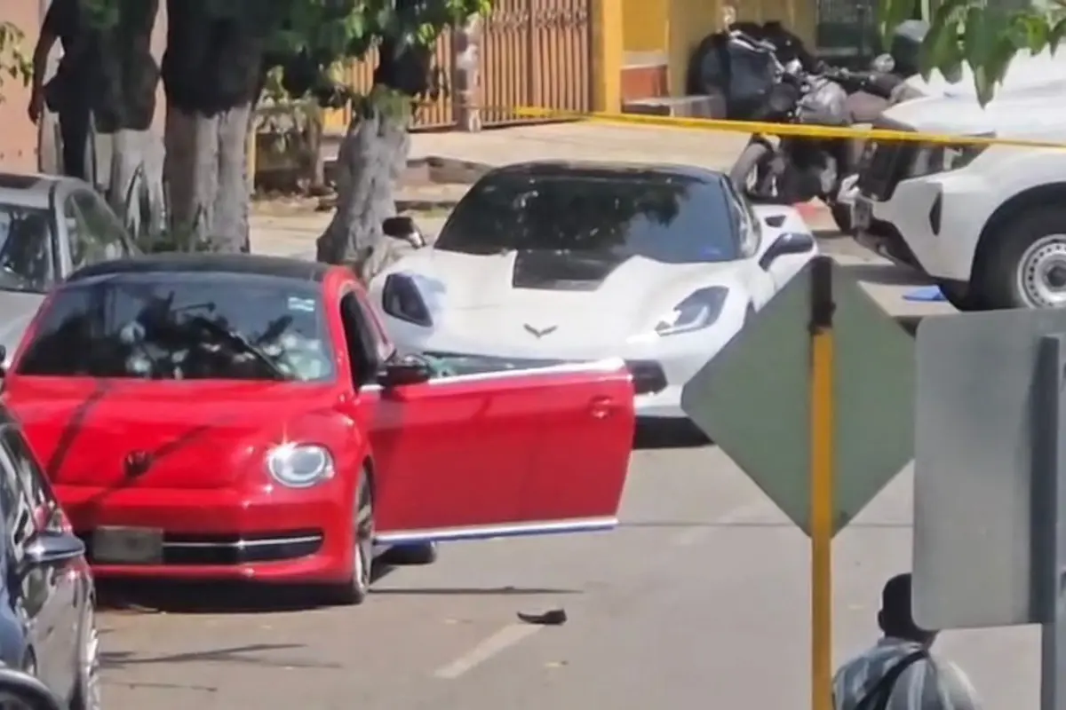 Ataque armado en Temixco, Morelos Foto: RRSS