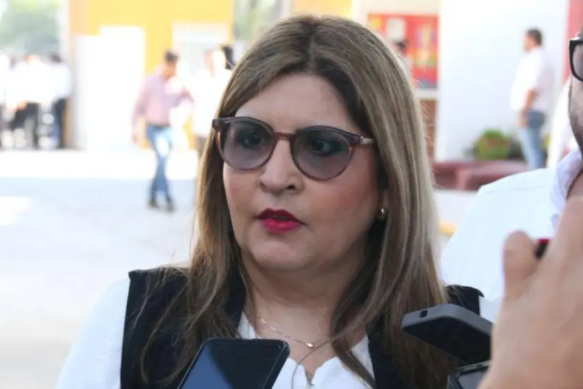 Karina Lizeth Saldívar Lartigue, titular de la Secretaría de Desarrollo Urbano y Medio Ambiente (SEDUMA). Foto: 