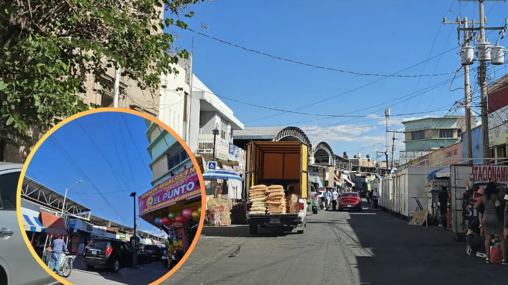 Esta es la zona de Durango en conflicto por el exceso de vendedores ambulantes