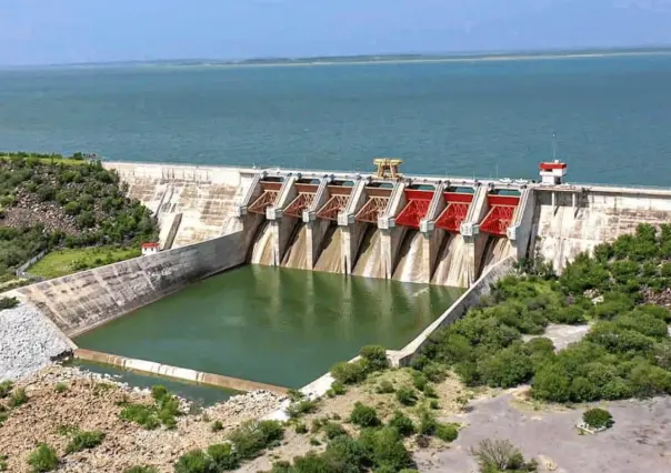 ¿A dónde va el agua de la presa El Cuchillo cuando abre sus compuertas?