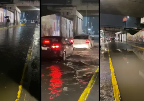 VIDEO | Lluvias intensas en Edomex provocan inundaciones y caos vial en el Valle de Toluca