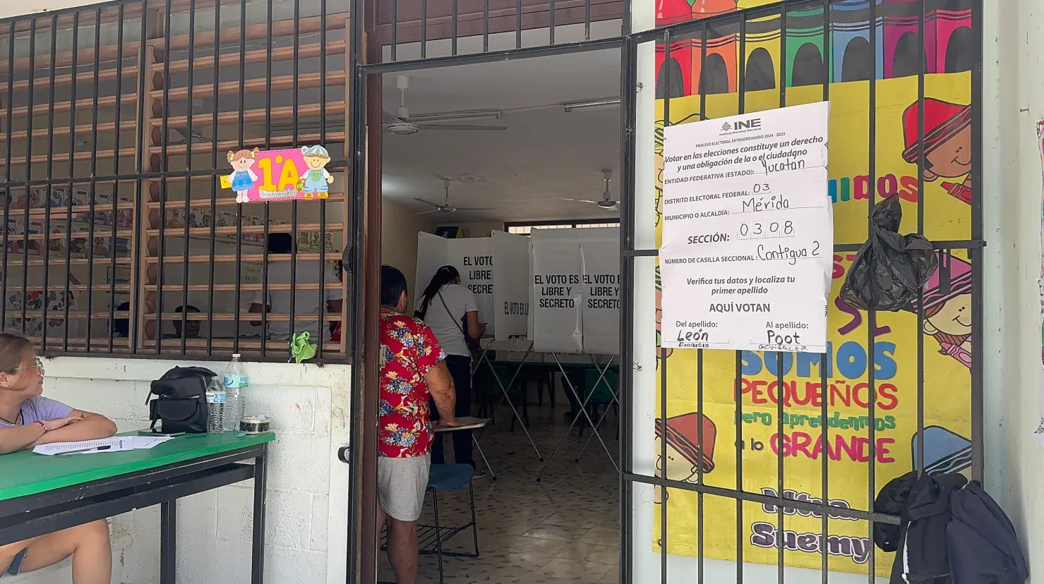 El pasado 1 de junio miles de yucatecos acudieron a las urnas para elegir a los integrantes del Tribunal Superior de Justicia del Estado y de de Disciplina Judicial.- Fuente Alejandra Vargas